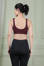 Celary Women's Super Cotton Blend Sports Bra||Non Padded|| Wirefree Everyday use||Low Impact-Full Coverage Bra|| 2 Piece Combo Sports Bra - Image 7