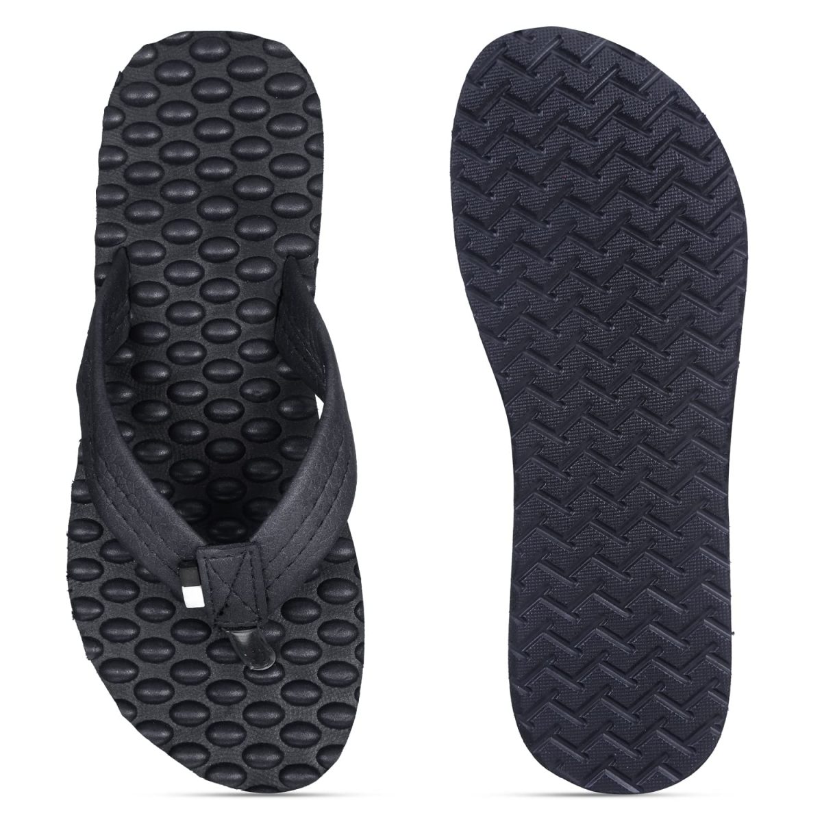 DOCTOR EXTRA SOFT House Slipper for Women's Care |Orthopaedic | Diabetic | Acupressure | Comfortable | MCR | Flip-Flop Ladies and Girl’s Home Slides for Daily Use Bubble-D-20-Black-7-UK - Image 6