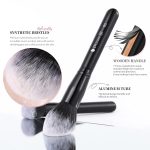 DUCARE Synthetic Bristles Makeup Brushes - Black , Pack of 27 , DRM-DF2725 - Image 5