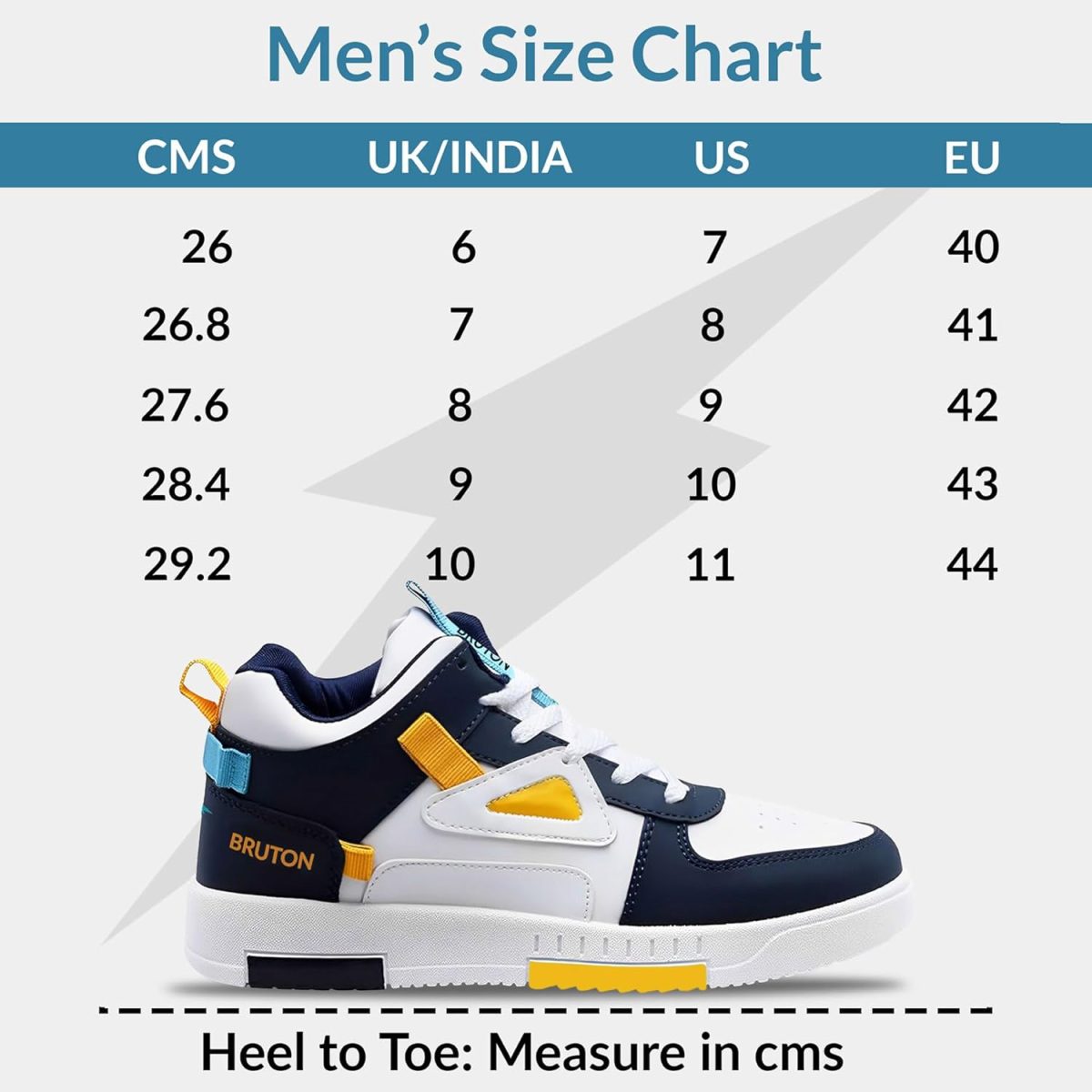 BRUTON Stylish Sneakers Casual Shoes for Men's & Boy's - Image 6