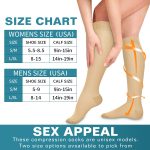 Copper Compression Socks Women & Men Circulation(6 pairs) - Best for Running, Nursing, Hiking, Recovery & Flight Socks - Image 6