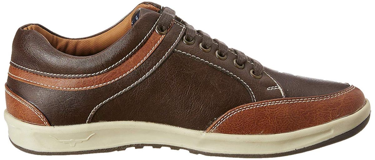 Centrino Men's Causal Sneakers | Sneakers for Men | Lace-Up Design | Rounded Front | Branded Casual Shoes with Soft Cushioned Insole | Fashion Sneakers| Anti Skid Sole (3322) - Image 4