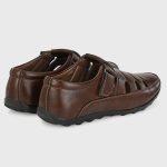 Centrino Men's Fisherman Sandals with Cushioned Insocks, Hook & Loop Strap, Trendy and Sporty Design, Premium Upper, Closed Sandal - For Spring Summer Travelling, Walking (2340) - Image 5