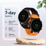 NoiseFit Halo 1.43" AMOLED Display, Bluetooth Calling Round Dial Smart Watch, Premium Metallic Build, Always on Display, Smart Gesture Control, 100 Sports Modes (Forest Green) - Image 6