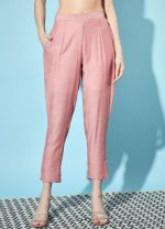 SHOPPING QUEEN Women's Silk Chikankari Kurta Pant with Dupatta - Image 5