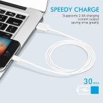 Sounce USB to Lightning 12A Fast iPhone Charging Cable Compatible for iPhone 14, 13, 12, 11, X, XS, XR, 8, 7, 6, 5, Plus Pro Max Mini iPad, Macbook, iMac, AirPods, 480Mbps Data Sync, 1.5 Meter Long - Image 4
