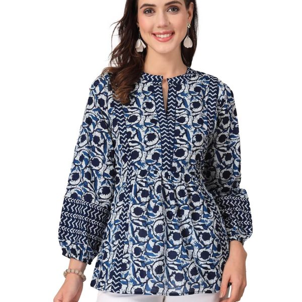 Stylum Women's Floral Printed Cotton Top