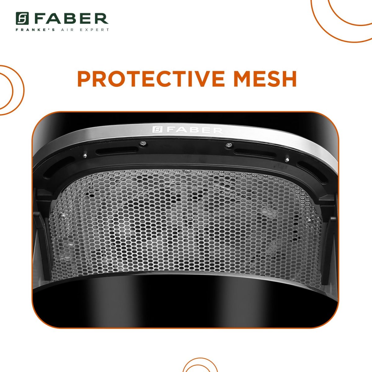 Faber 6L 1500W Digital Air Fryer | Fry, Bake, Roast, Toast, Defrost, Grill & Reheat | 85% Less Oil, 360° Air Cooking | 8-Preset Menu, LED Display & Touch Control, Non-Stick Pan, View Window | (Black) - Image 7