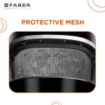 Faber 6L 1500W Digital Air Fryer | Fry, Bake, Roast, Toast, Defrost, Grill & Reheat | 85% Less Oil, 360° Air Cooking | 8-Preset Menu, LED Display & Touch Control, Non-Stick Pan, View Window | (Black) - Image 7