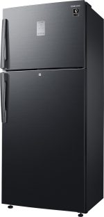 Samsung 530 L, 1 Star, Optimal Fresh+, Digital Inverter, Frost Free Double Door Refrigerator (RT56C637SBS/TL, Black Inox) - Image 2