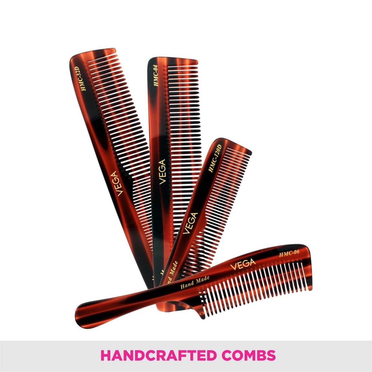 Vega Set of 4 Hand Made Comb - Image 7