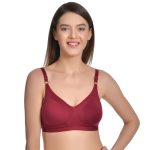 Aimly Women's Cotton Seamless Non-Padded Non-Wired Full Coverage Regular Bra Pack of 3 - Image 4