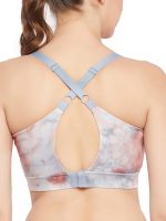 Clovia Women's Polyester Impact Padded Printed Sports Bra With Removable Cups - Image 7