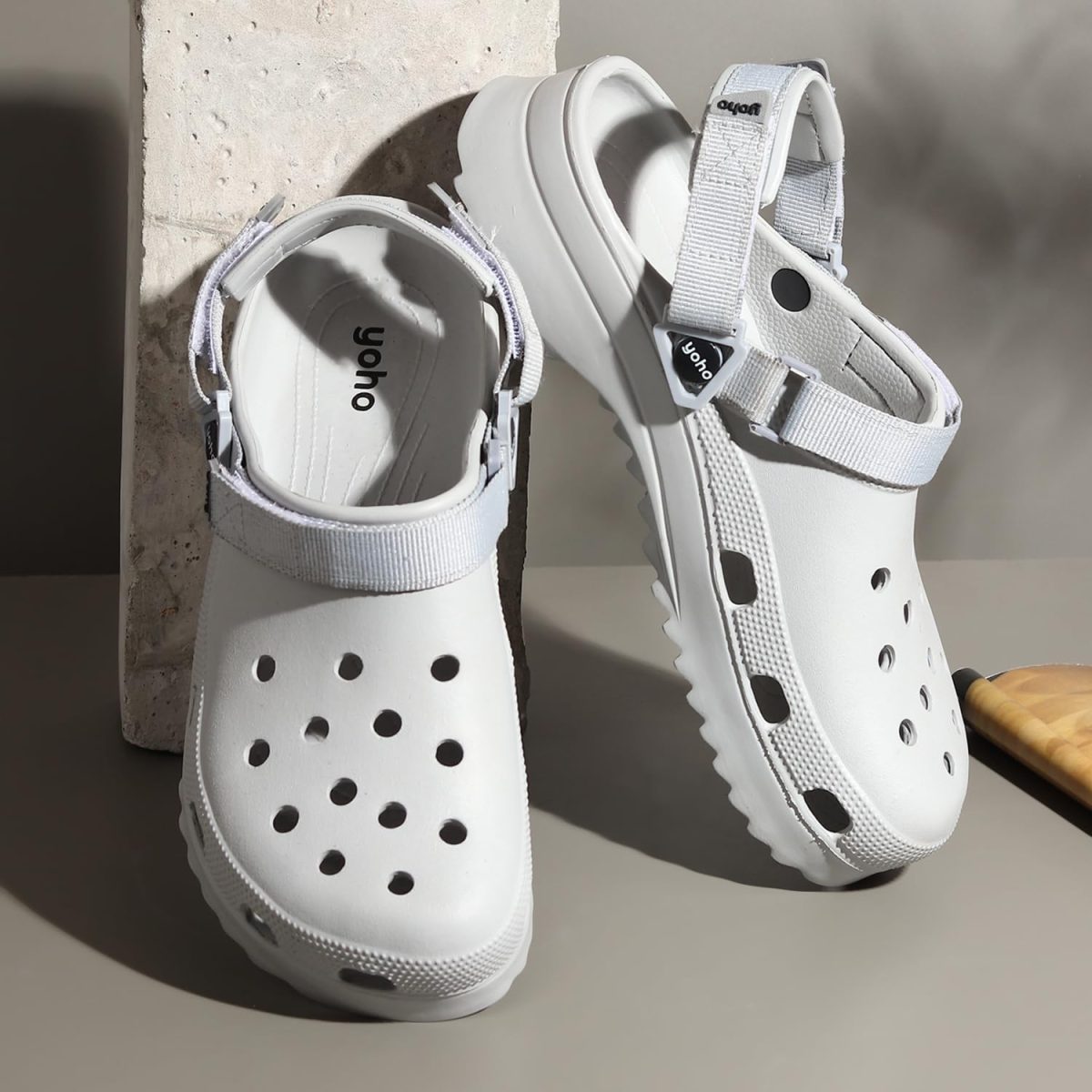 YOHO Hacker Clogs for Men | Trendy & Stylish Sandals| Lightweight & Cushioned Footwear - Image 2