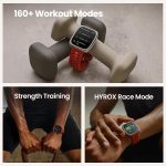 Amazfit Active 2 Square, 2000 Nits Bright AMOLED Display, Built in GPS, 10Day Battery, for Android & iPhone, Accurate Readings, BT Call, Sleep Monitor, 5ATM Water Resistant, Black Leather - Image 6