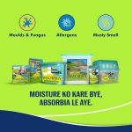 Absorbia Moisture Absorber Refill Pouch for Reusable Box Pack of 3 (800ml Each) | Moisture Absorber for Wardrobe | Dehumidifier for Room Moisture | Air Freshener for Room, Toilet | Moisture Absorbers - Image 5