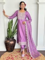 Alvami Women's Silk Kurta Set - Image 5