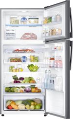 Samsung 501 L, 1 Star, Digital Inverter, Frost Free Double Door Refrigerator (RT54C655SSL/TL, Silver, Real Stainless) - Image 5