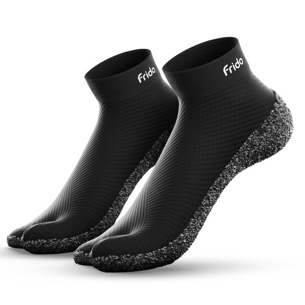 Frido Barefoot Sock Shoe Pro | Barefoot Training Shoes for Men & Women | Flexible Gym & Yoga Shoes | Anti-Slip Grip for Training & Deadlift | 3mm Flat Sole | Barefoot Running Shoes | Pack of 1