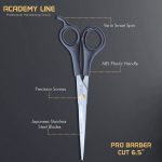 VEGA PROFESSIONAL Pro Barber Cut 6.5" Academy Line Hairdressing Scissor(Vpvsc-32), Multicolor - Image 2
