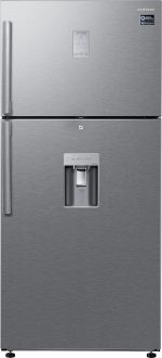 Samsung 501 L, 1 Star, Digital Inverter, Frost Free Double Door Refrigerator (RT54C655SSL/TL, Silver, Real Stainless)