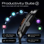 Boult Trail Pro Smartwatch 2.01'' 3D Curved Screen+AMOLED, BT Calling 5.3, 600 Nits Brightness, IP68, 250+ Watchfaces, 120+ Sports Modes, AI Voice Assistant, SpO2 Tracking (Pure Black) - Image 13