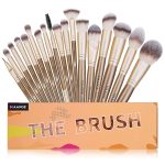 Makeup Brushes ,MAANGE 18 Pcs Professional Makeup Brushes Set Premium Synthetic Foundation Face Powder Blush Eye Shadows Travel Make Up Brushes with gift box - Image 9