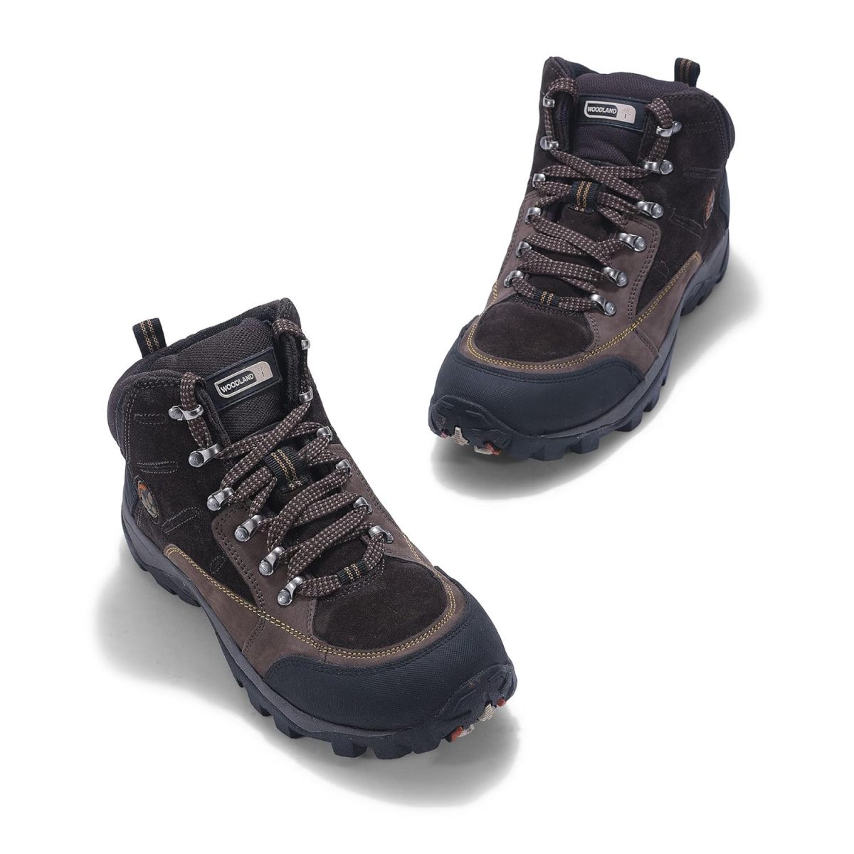 Woodland Men's Leather Sneakers - Image 2