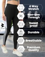 BLINKIN Women's Stretch Fit Mid Rise Track Pant - Image 5