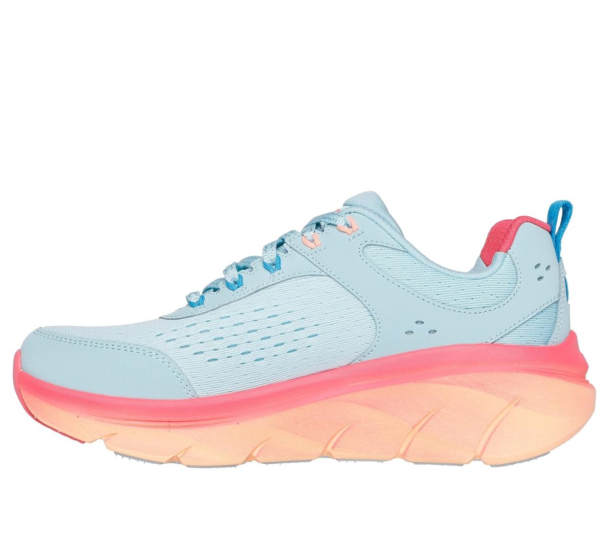 Skechers Women D'Lux Walker 2.0 Neon Sites Walking Shoes - Image 4