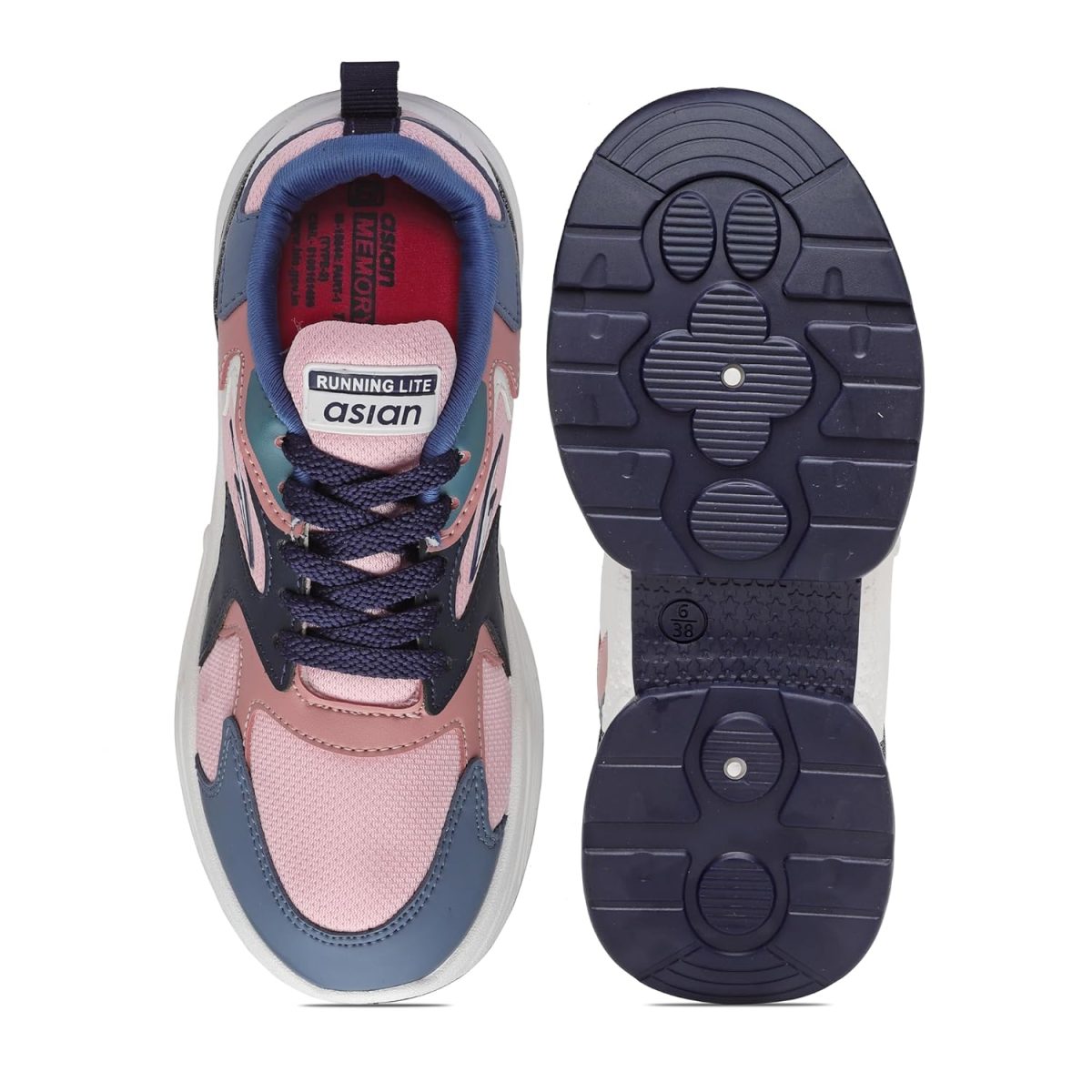 ASIAN Women AROMA-02 Running and Casual wear Running Shoes with Laces, Lightweight and Comfortable Shoes Gym and Sports Shoes for Women & Girls with Stylish Design - Image 7