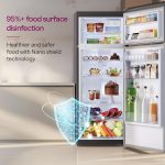 Godrej 244 L 2 Star Wood Finish, 30 Days Farm Freshness, Frost Free Inverter Double Door Refrigerator (RT EONVOGUE 280B RI WT WD, Walnut Wood) - Image 5