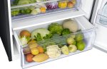 Samsung 530 L, 1 Star, Optimal Fresh+, Digital Inverter, Frost Free Double Door Refrigerator (RT56C637SBS/TL, Black Inox) - Image 8