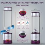 OWNAIR Portable Blender For Smoothie & Juices, Portable Juicer mixer grinder, baby food blender, Type C, 5000 mah battery, Smoothie maker blender, 450ml, Stainless Steel, 240 Watts, Grey - Image 5