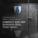 AO Smith Geyser 15 Ltr With 5 Star BEE Rating, Vertical Water Heater | Geyser 15+ Litre For High Rise Building | 7 Year Tank Warranty, 2 Year Comprehensive Warranty | SDS-GREEN-015 - Image 2