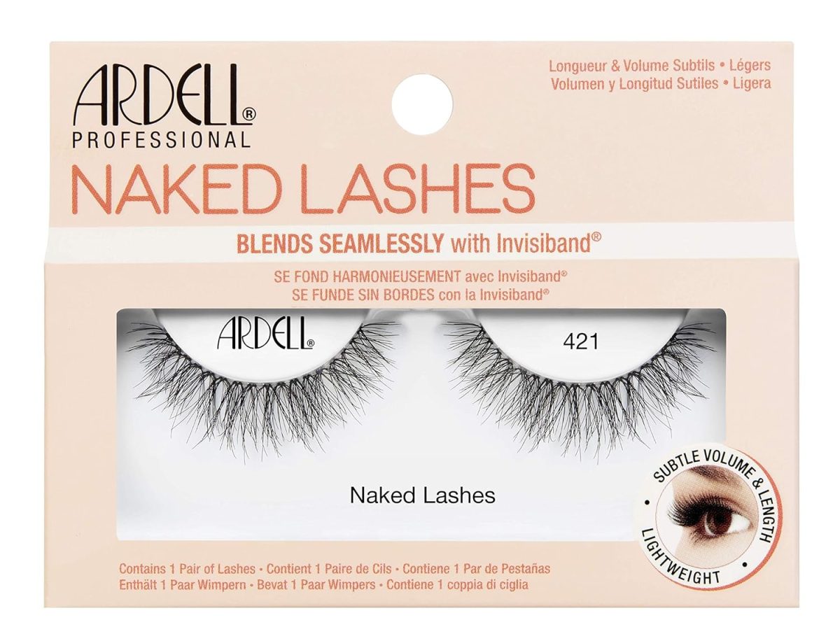 ARDELL NAKED LASHES 421 BLACK-70476 + Duo Clear Glue 1g