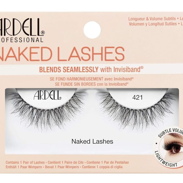 ARDELL NAKED LASHES 421 BLACK-70476 + Duo Clear Glue 1g
