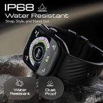 Boult Trail Pro Smartwatch 2.01'' 3D Curved Screen+AMOLED, BT Calling 5.3, 600 Nits Brightness, IP68, 250+ Watchfaces, 120+ Sports Modes, AI Voice Assistant, SpO2 Tracking (Pure Black) - Image 9