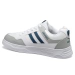 ASIAN Men's BOSTON-02 White Casual Sneaker Shoes with Synthetic Upper Lightweight Comfortable Mid Top Sneaker Shoes for Men's & Boy's - Image 7