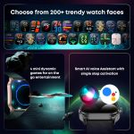 Fastrack Limitless FS2 Pro Smartwatch|1.96" Super AMOLED Arched Display with Functional Crown and Resolution of 410X502|Singlesync BT Calling|Nitrofast Charging|110+ Sports Modes|200+ Watchfaces,Teal - Image 7