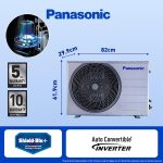 Panasonic 2 Ton 5 Star Wi-Fi Inverter Smart Split AC (Copper Condenser, 7 in 1 Convertible with True AI Mode, 4 Way Swing, PM 0.1 Air Purification Filter, CS/CU-EU24AKY5FM, White) - Image 4