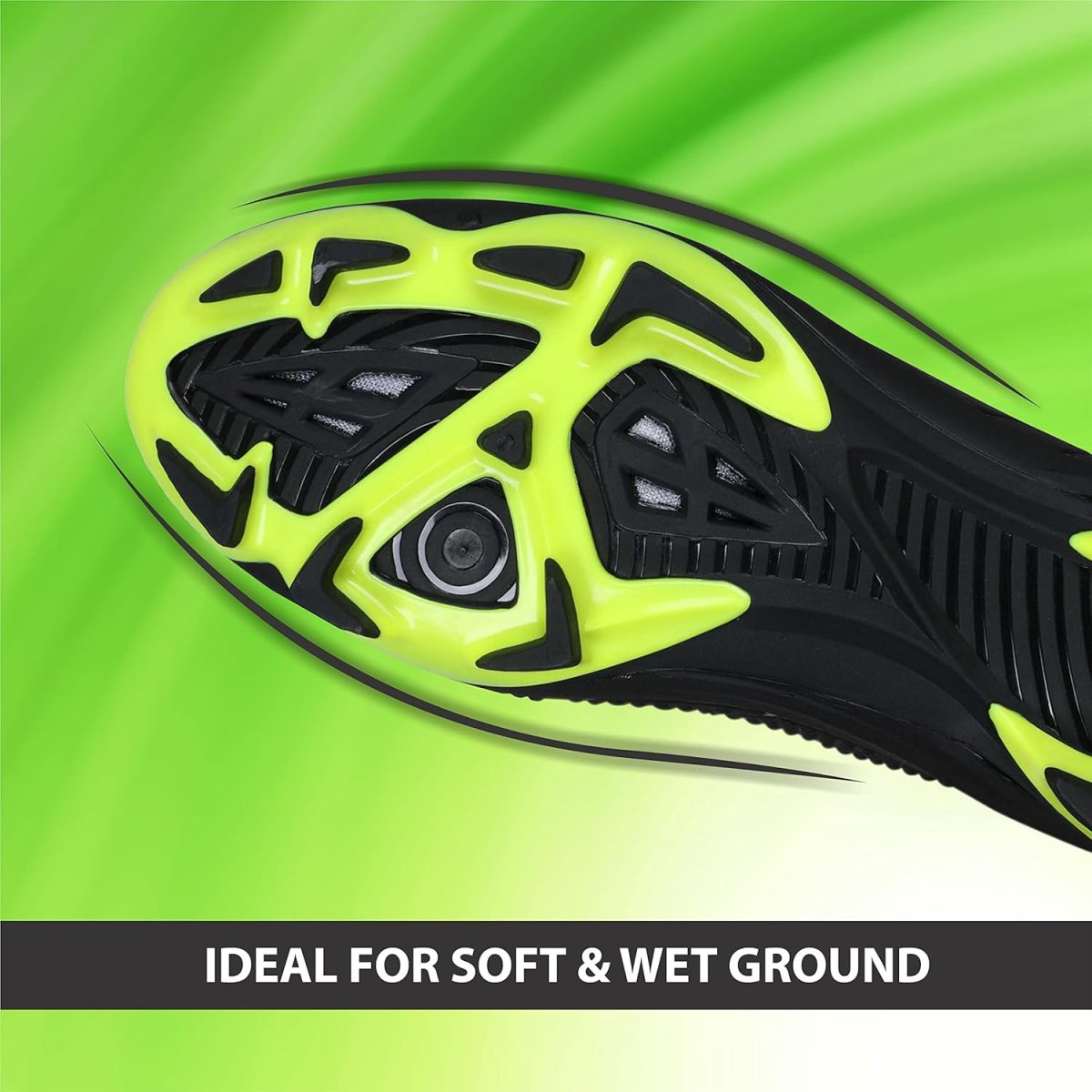 Nivia Dominator 2.0 Football Shoes for Mens | TPU Sole with Direct Injection Molding Technology | A Moulded Removable E.VA Sockliner | Pre-Molded TPU Light Weight Insole - Image 4