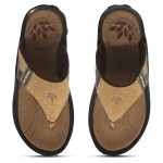 Woodland Men's Leather Slippers - Image 3