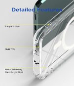Zapcase Back Case Cover for Samsung Galaxy A55 5G | Compatible for Samsung Galaxy A55 5G Back Cover | Scratch-Resistant Back Cover | Clear - Image 7