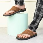 Centrino Sandal for Men | Grip Insole for Stability | slippers for men | Modern Look with Straps | Soft & Comfortable Men's Sandal | Bounce Back Anti-Skid Water Resistant Comfortable Footwear (9261) - Image 2