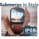 GOBOULT Drift+ Smart Watch 1.85''HD Screen, Bluetooth Calling, IP68, 500 Nits Brightness,150+ Watchfaces, AI Voice Assistant, SpO2 Monitoring, 100+ Sports Mode Smartwatch (Chrome) - Image 10