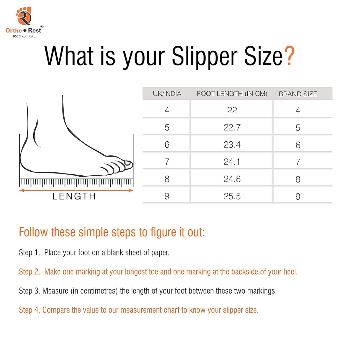 Ortho + Rest Extra Soft Doctor Flip Flop Footwear Orthopedic Slippers For Women & Girls Daily Use - Image 4