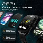 Boult Trail Pro Smartwatch 2.01'' 3D Curved Screen+AMOLED, BT Calling 5.3, 600 Nits Brightness, IP68, 250+ Watchfaces, 120+ Sports Modes, AI Voice Assistant, SpO2 Tracking (Pure Black) - Image 6