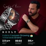 Boult Newly Launched Trail Pro Smartwatch 2.01'' 3D Curved Screen+AMOLED, BT Calling 5.3, 600 Nits Brightness, IP68, 250+ Watchfaces, 120+ Sports Modes, AI Voice Assistant, SpO2 Tracking (Chrome) - Image 17