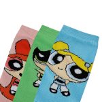SocksXpress Powerpuff Girls Women's Cushioned Lowcut Ankle Socks- Pack of 3, Multicolor (Free Size) - Image 5
